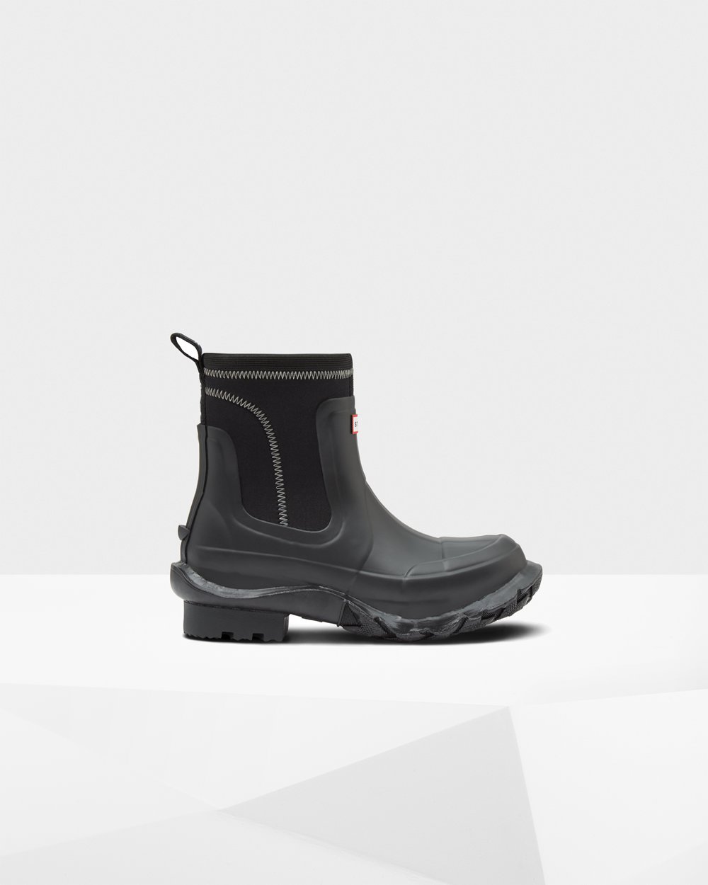 Bottes Chelsea Hunter Stella Mccartney X Femme Noir WSGCKIQ-23